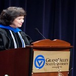 Provost addresses the audience